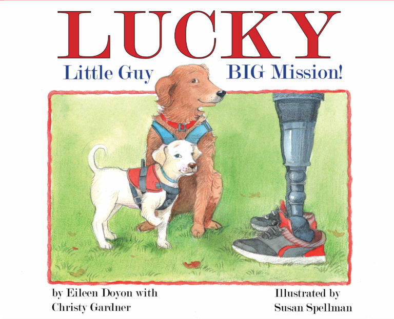 Front of Book - Lucky, Little Guy, Big Mission